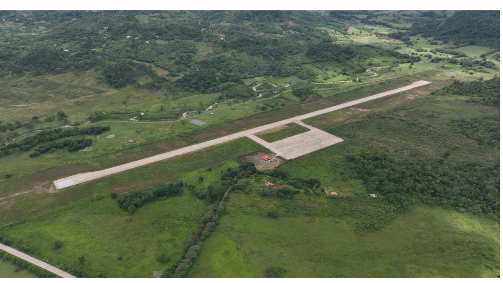 Gobierno de Honduras avanza en habilitación del Aeródromo de Río Amarillo para impulsar el turismo en Copán
